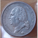 5 Francs Louis XVIII 1819 B Rouen