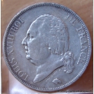 5 Francs Louis XVIII 1817 K Bordeaux buste nu