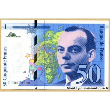 50 Francs Saint-Exupéry 1993 H 006229090