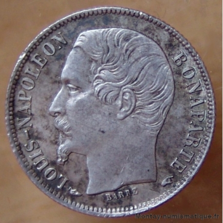 50 Cent Louis Napoléon Bonaparte 1852 A Paris