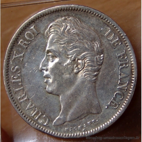 5 Francs Charles X 1829 BB Strasbourg