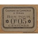 Algérie - Oran 5 centimes 1916
