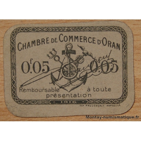 Algérie - Oran 5 centimes 1916