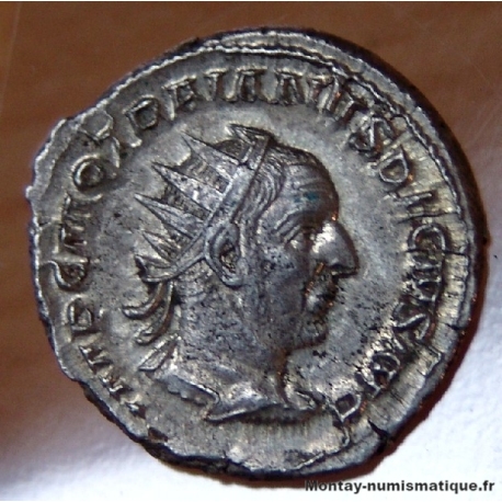 Trajan Déce Antoninien + 250 Rome Le génie de l'armée Illyrienne 