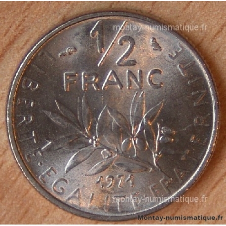 1/2 Franc Semeuse 1971
