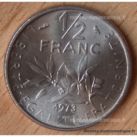 1/2 Franc Semeuse 1973