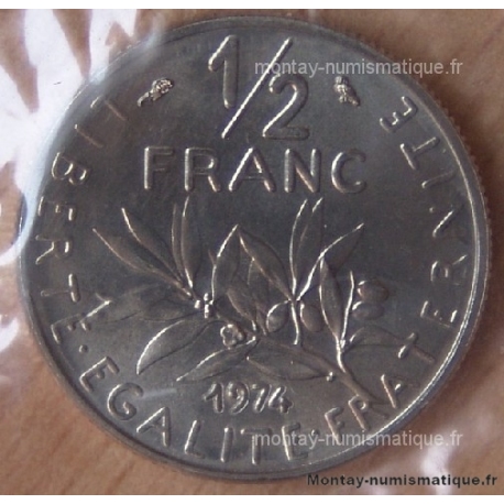 1/2 Franc Semeuse 1974