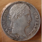 5 Francs Napoléon I 1814 A Paris