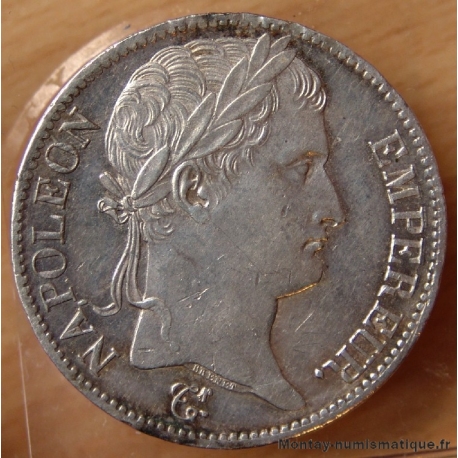 5 Francs Napoléon I 1814 A Paris
