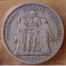 5 Francs Hercule 1848 D Lyon