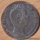 5 Francs Louis Philippe sans le I 1830 D