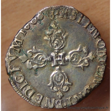 Henri IV Demi Franc 1606 I Limoges 