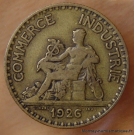 2 Francs Chambre de Commerce 1926