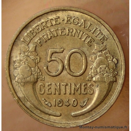 50 Centimes Morlon 1940 - Troisième République