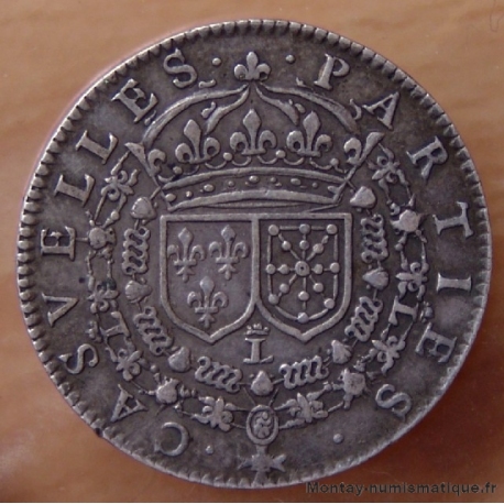Jeton Louis XIII Parties et revenues casuels 1640