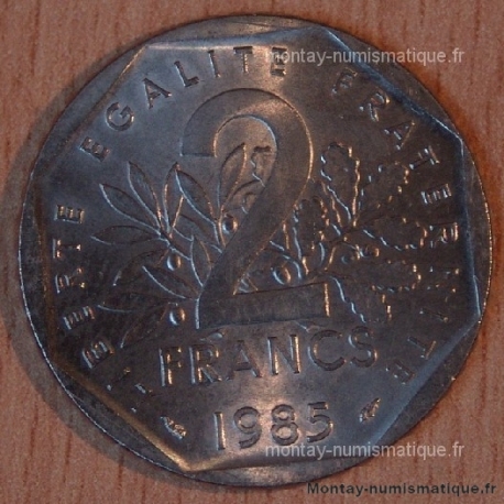 2 Francs Semeuse en nickel 1985
