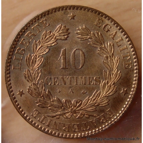 10 Centimes Cérès 1879 A Paris