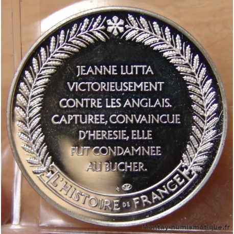 Médaille Jeanne d'Arc - Libération d'Orléans en 1429