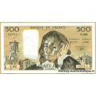 500 Francs Pascal 2-9-1993 V.405