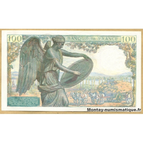 100 Francs Descartes 28-9-1944 F.109 