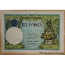 Madagascar - 10 Francs  Non daté (1948-1957 )
