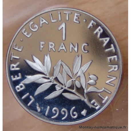 1 Franc Semeuse 1996 BE Belle Epreuve