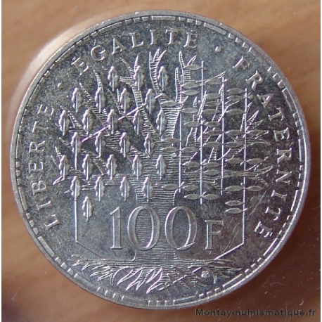 100 Francs Panthéon 1990