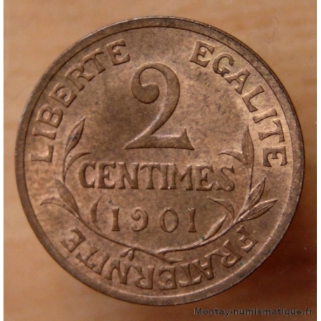 2 Centimes Dupuis 1901