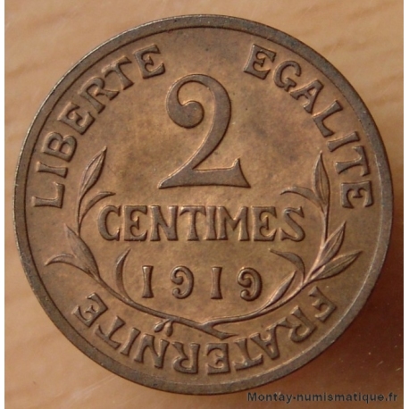2 Centimes Dupuis 1919