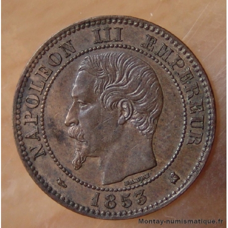 Deux centimes Napoléon III 1853 K Bordeaux