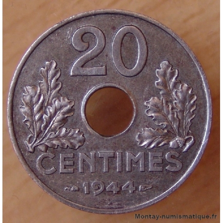 20 Centimes type Fer 1944