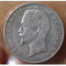 5 Francs Napoléon III 1855 BB Strasbourg 