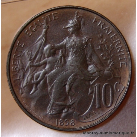 10 Centimes Dupuis 1898 ESSAI 
