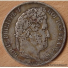 5 Francs Louis Philippe laurée 1846 K