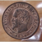 1 Centime Napoléon III 1854 BB Strasbourg