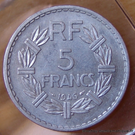 5 Francs Lavrillier 1946 C Castelsarrasin
