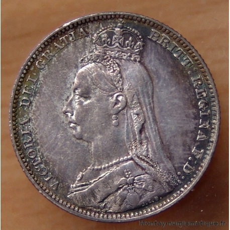 Grande-Bretagne Victoria 1 Shilling 1891