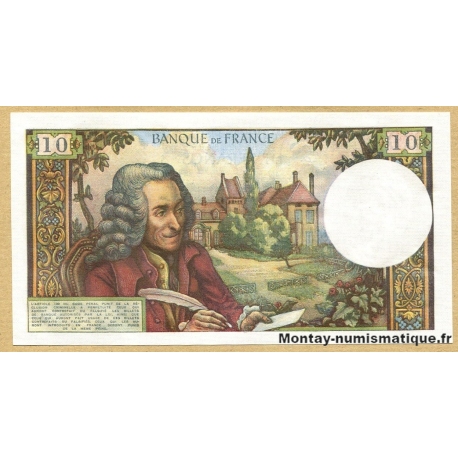 10 Francs Voltaire 7-6-1973 W.890