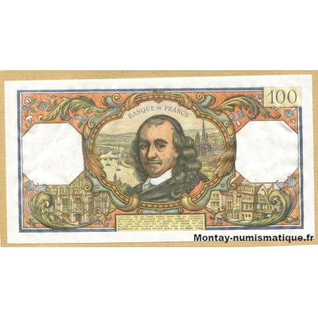 100 Francs Corneille 2-12-1965 Y.119