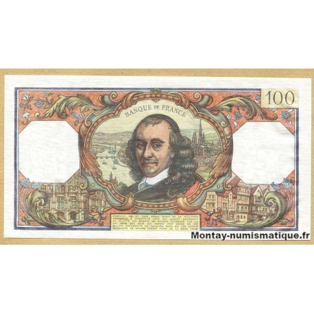 100 Francs Corneille 2-1-1976 F.913