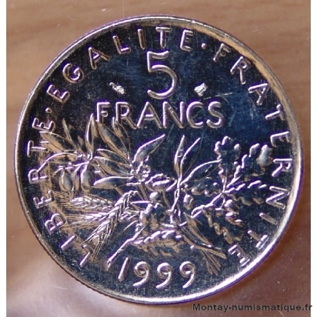 5 Francs Semeuse 1999