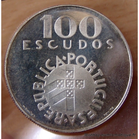 Portugal - 100 Escudos ND (1976) - Révolution des œillets