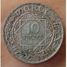 Maroc 10 Francs 1352 H (1933).
