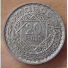Maroc 20 Francs 1366 H (1947) .