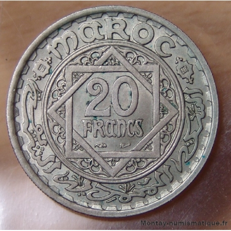 Maroc 20 Francs 1366 H (1947)