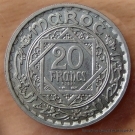 Maroc 20 Francs 1366 H (1947) essai