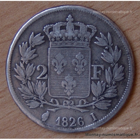 2 Francs Charles X 1826 I Limoges