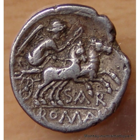 Denier Atilia 155 AC Rome