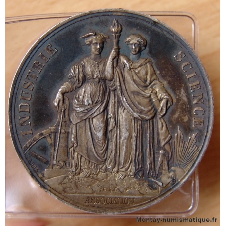 Médaille des Chemins de Fer Paris à Saint-Germain 1835