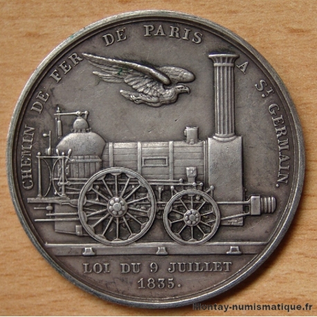 Médaille des Chemins de Fer de l’Ouest 1909 